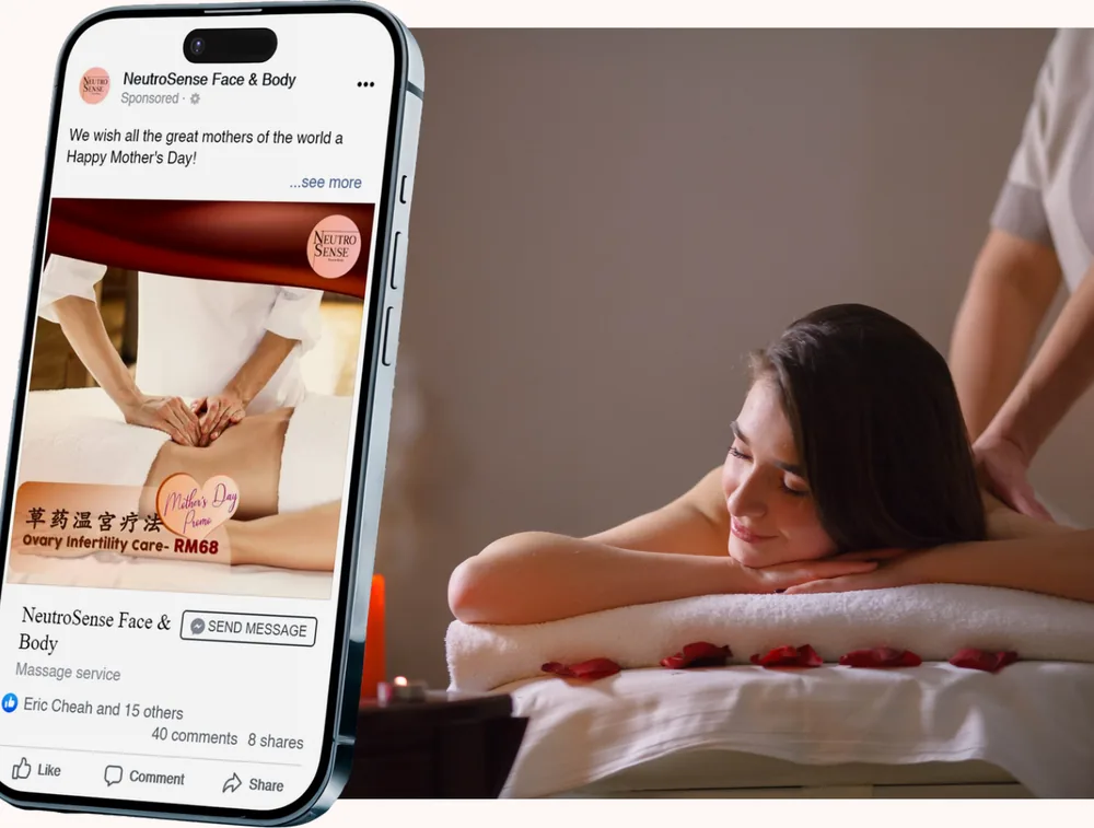 Neutro Sense campaign — RM3.49 per message vs RM10–15 industry average