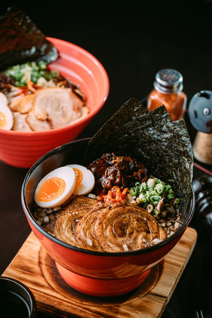 Ramen food photography
