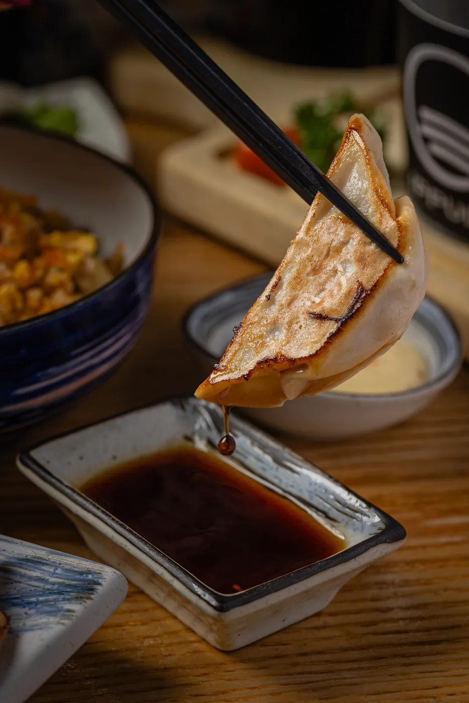 Gyoza food photography
