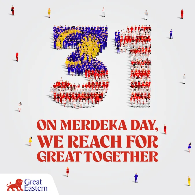 Great Eastern Merdeka Day social post