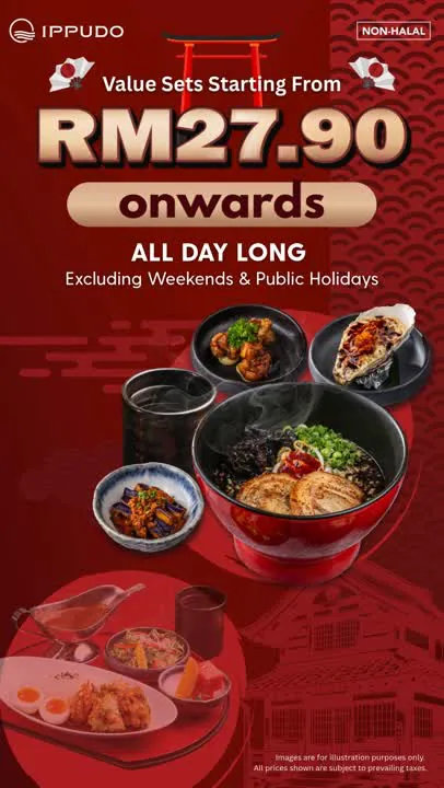 Ippudo value set promotional post
